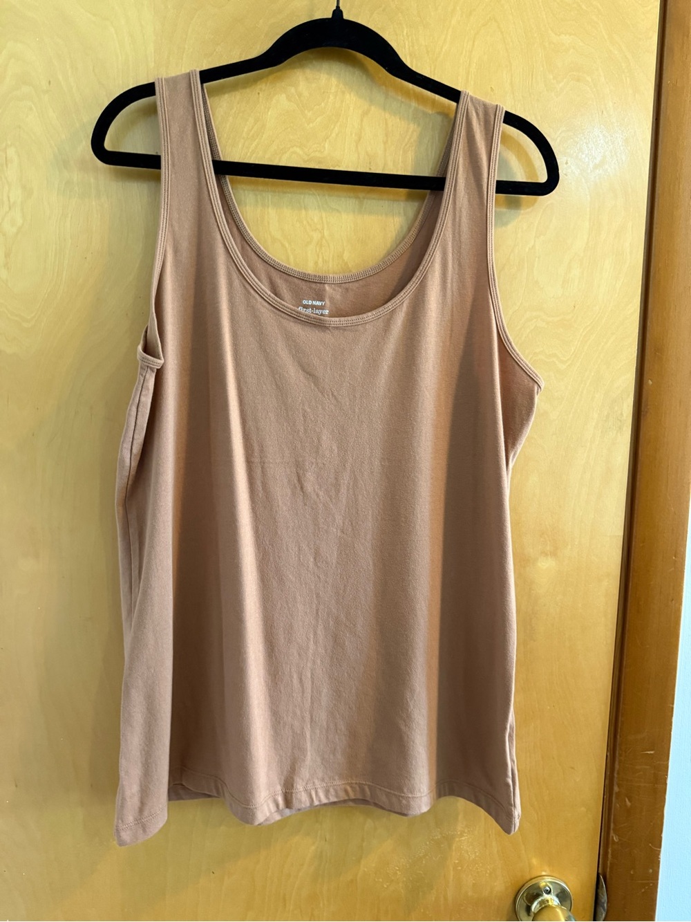 Old Navy Scoop Neck Tank Top - Taupe